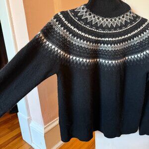 Vineyard Vines cashmere fair isle sweater